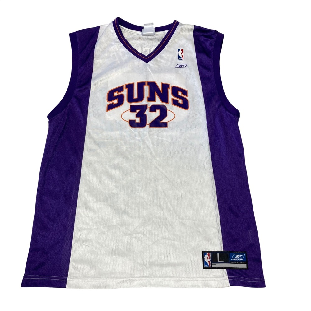 Reebok Phoenix Suns Amare Stoudemire 32 NBA Jersey Mens Large White Purple
